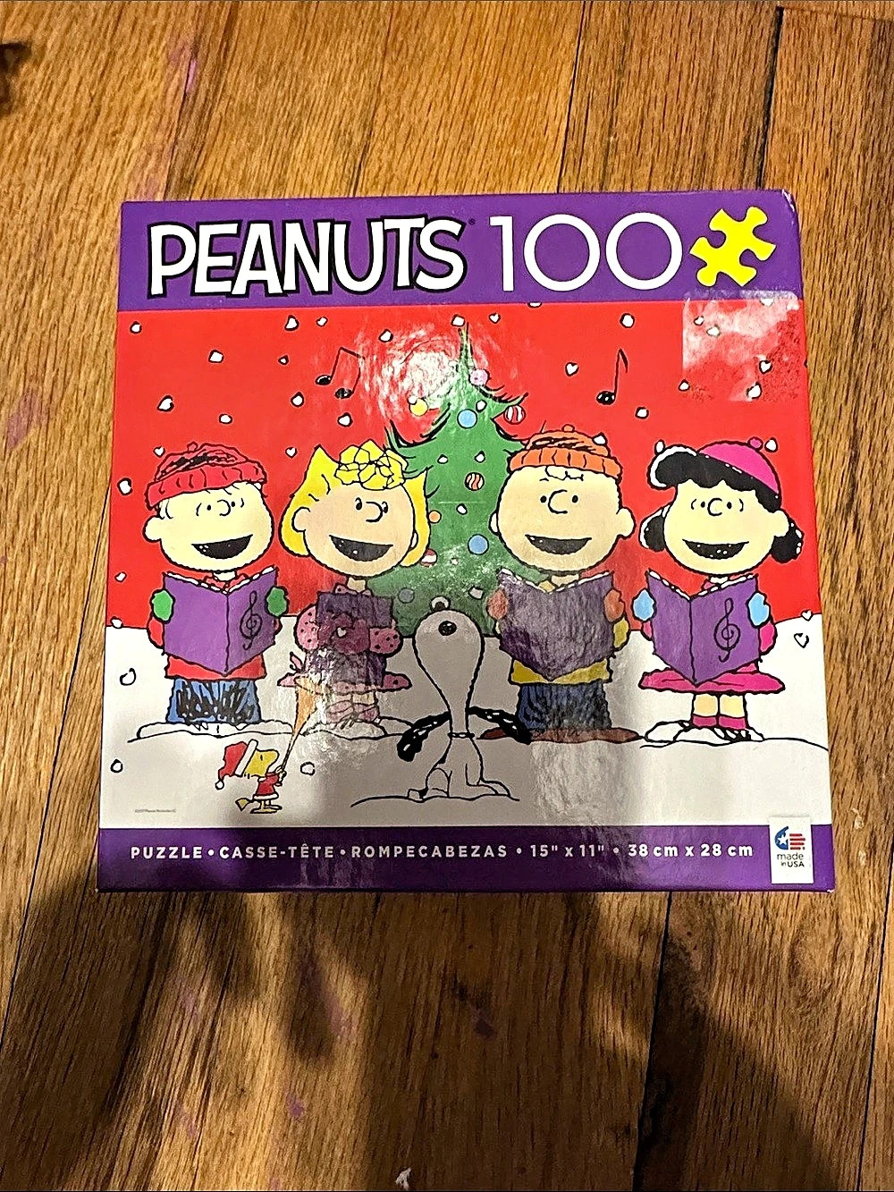 Ceaco Peanuts Carolers 100-Piece Jigsaw Puzzle